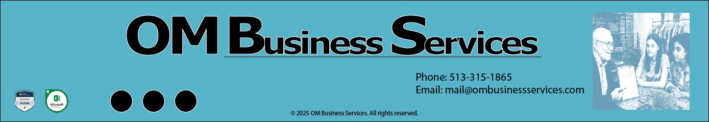 OM Business Services Footer
